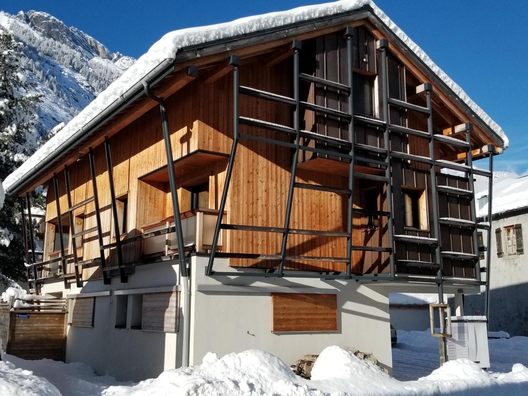 Chalet Walser A Vallorcine 13 Kms Chamonix France ภายนอก รูปภาพ