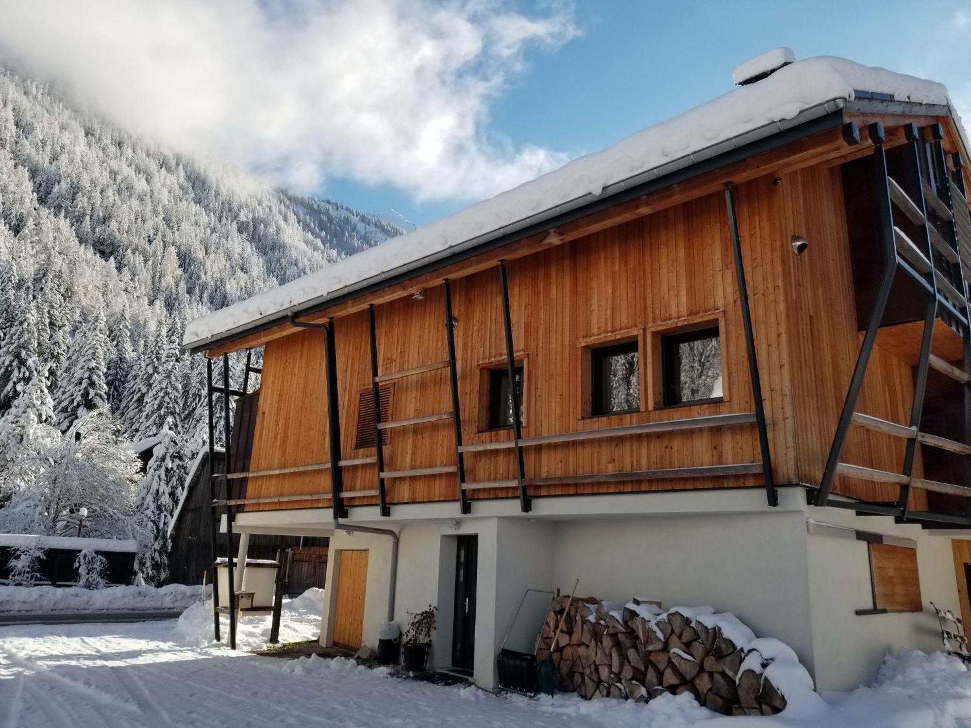 Chalet Walser A Vallorcine 13 Kms Chamonix France ภายนอก รูปภาพ